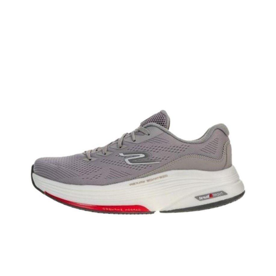 Running Shoes - スケッチャーズ ゴー ウォーク ダイスタンス ウォーカー。快適なローカットのカジュアルランニングシューズ。メンズ、グレー、216528-GYRD。