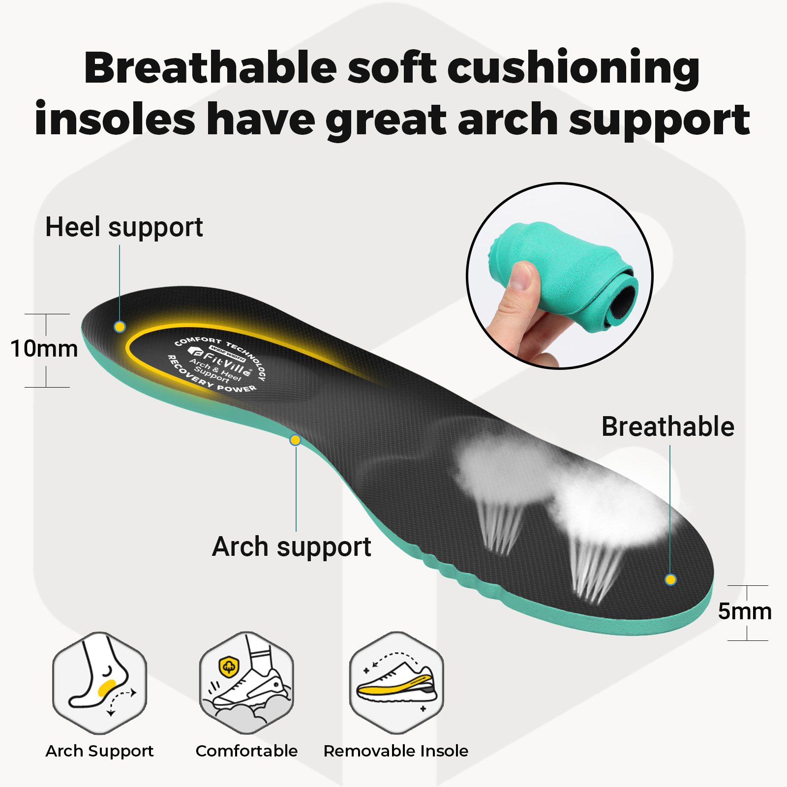 フィッティングトン メンズ ワイドトゥ ウォーキングシューズ - Breathable Mesh Athletic Shoes のレビューと価格
