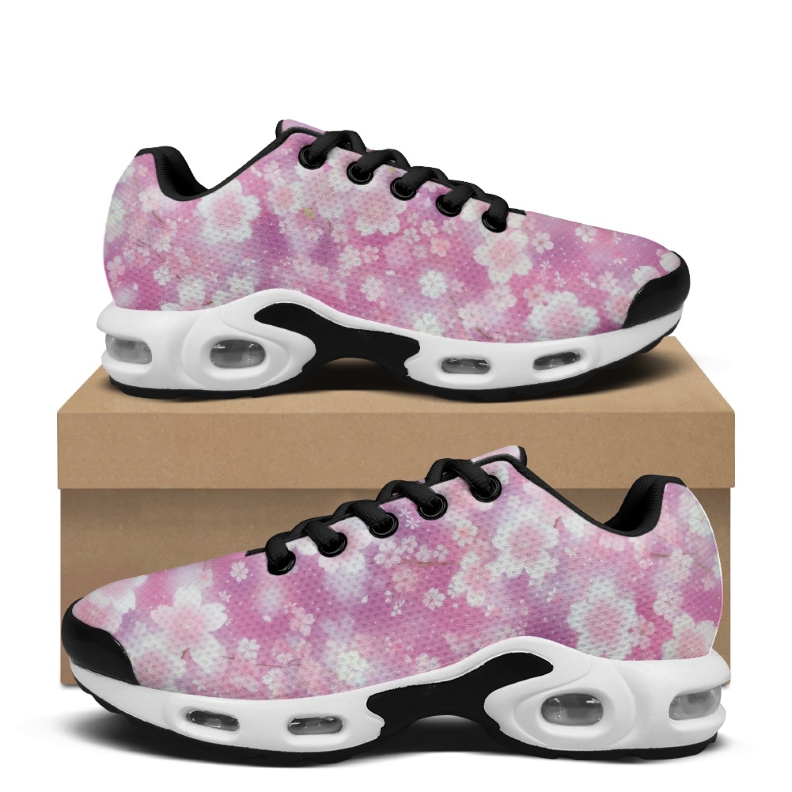 PENSTROLL ピンク花柄エアクッションメッシュジョガー - Air Cushion Jogger Shoes Men のレビューと価格